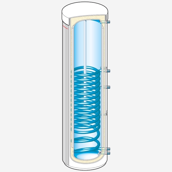 Weishaupt Trinkwasserspeicher WAS 140 Tower-Eco weiß - MR Haustech